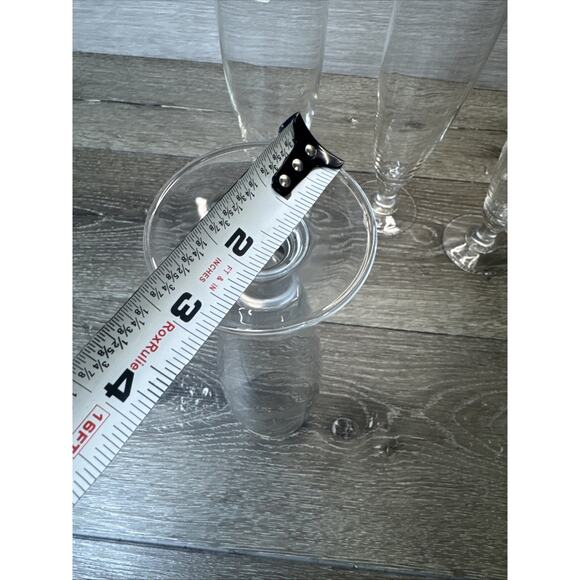 Vintage Arc France 9.5” Stemware Toasting Wine Champagne Glasses ~Set Of 4 - Picture 10 of 10